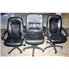 Image 1 : Lot of 3 Office Chairs