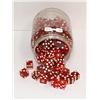 Image 1 : Container Of Numbered Sams Town Gambling Dice