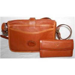 Dooney & Bourke Leather Purse & Matching Wallet