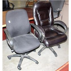 Lot of 2 Office Chairs