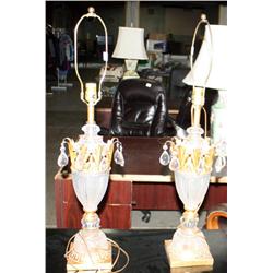 2 Crystal Lamps