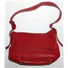 Image 1 : Red Leather Coach Purse