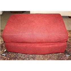 Red Ottoman