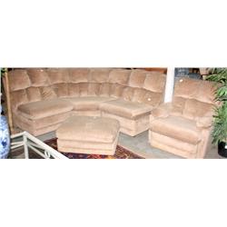 Sofa, Chair, and Ottoman Set