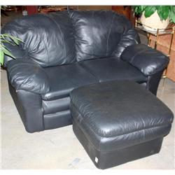 Love Seat and Ottoman