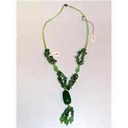 175ctw Jadite & Nephrite Gem Stone Necklace