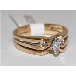 Diamonds Solitaire Hand Made Ladies Ring