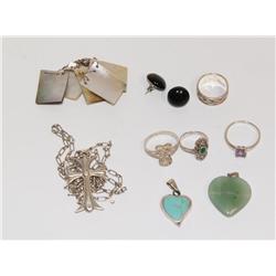 Lot Of Sterling Silver Jewelry