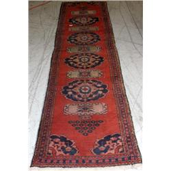 Iranian Hand Made Hall Carpet 28" x 130"