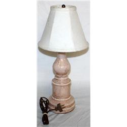 Vintage Lamp w/ Gold Gilt Design- Works Fine