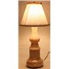 Image 3 : Vintage Lamp w/ Gold Gilt Design- Works Fine