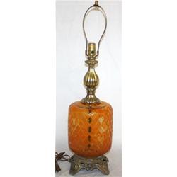 Vintage Glass Lamp