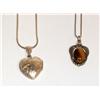 Image 2 : 925 Necklaces Tiger Eye, & Locket (Times the Money