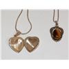 Image 3 : 925 Necklaces Tiger Eye, & Locket (Times the Money