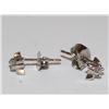 Image 2 : White Gold & Diamond Stud Earrings