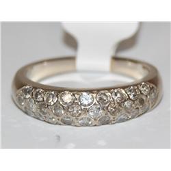 Diamonds Wedding Band Hand Made Ladies
