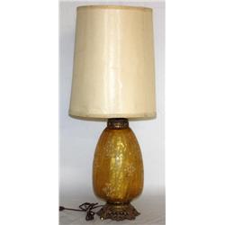 Vintage Flower Designed Lamp