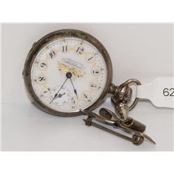 1800's American Waltham Pocket Watch Wind-up