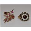 Image 1 : AAA Burmese Ruby Ring & Garnet Ladies Ring