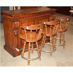 Bar with 3 Stools