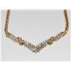 Image 2 : 14K Gold & Diamonds Necklace