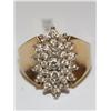 Image 1 : 1.00Ctw Diamonds Cocktail Hand Made Ladies Ring