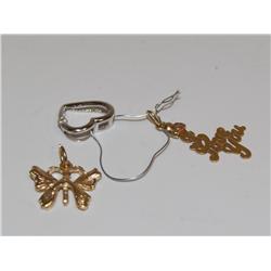 14K Gold Pendants  (Times The Money)
