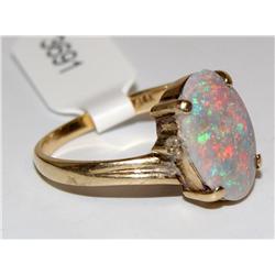 AAA Australian Fire Opal Ladies Hand Made Ring