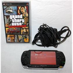 PSP Player, Charger, and Game