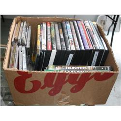 BOX LOT OF MISC. DVDS