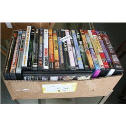 BOX LOT OF MISC. DVD'S