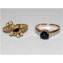 AAA Sapphire & Diamonds Ladies Ring