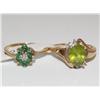 Image 1 : AAA Colombian Emerald Ring & Peridot Ladies Ring