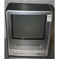 TOSHIBA TV W/ BUILT IN DVD PLAYER