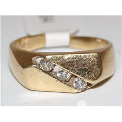 3 Diamonds Chanel Set Hand Made Ring