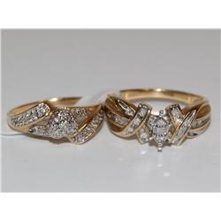 Diamonds Cluster Design Ladies Ring