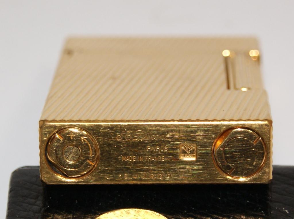Dupont 18K Gold Filled Lighter W/Case Paris France