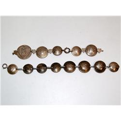 Silver Coin Bracelets