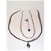 Image 1 : Lot Of 3 Sterling Necklace's