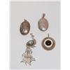 Image 1 : 4 Vintage Sterling Pendants