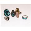 Image 1 : Lot Of Sterling Rings All With Stones