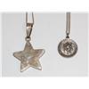 Image 2 : Lot Of 2 Sterling Necklace's With Pendants