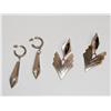 Image 1 : Lot Of 3 Designer Sterling Earrings