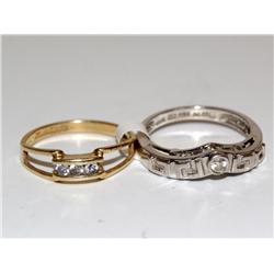 Diamonds Wedding Band & Diamonds Ladies Ring