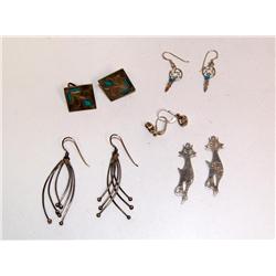 Lot Of Sterling Earrings