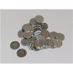 Lot Of Uncirculated 1943 Steel Pennies