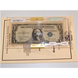 1935-C SGS Silver Certificate Fine