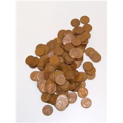 Lot Of 200 Wheat Pennies
