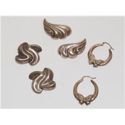 Vintage Sterling Silver Earrings