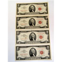 1963 $2 US Notes